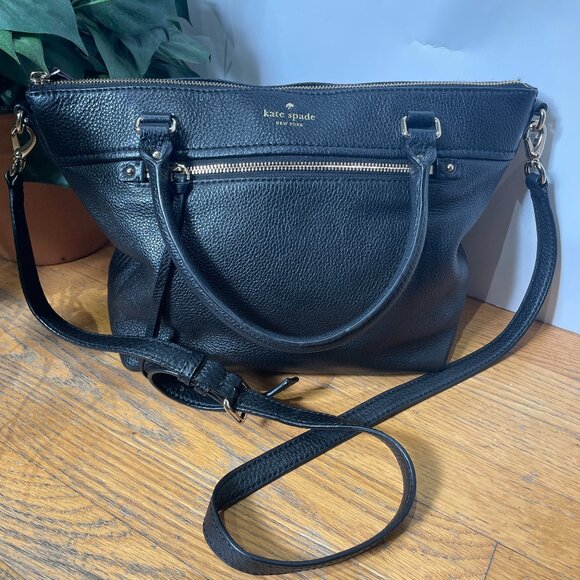 kate spade Handbags - Kate Spade Cobble Hill Small Gina Satchel Black